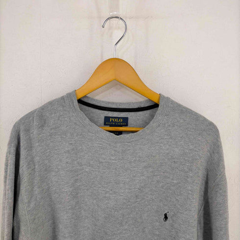 ポロラルフローレン POLO RALPH LAUREN ポニー刺繍 コットン ワッフルロングスリーブTシャツ メンズ JPN:L