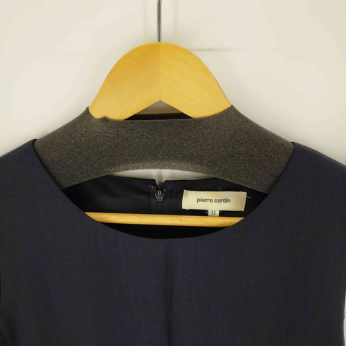 ピエールカルダン pierre cardin ワンピース ミニ ノースリーブ Iライン レディース 11