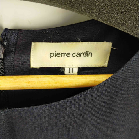 ピエールカルダン pierre cardin ワンピース ミニ ノースリーブ Iライン レディース 11