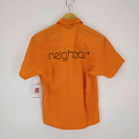 ネイバーフッド NEIGHBORHOOD ヴィンテージ 90年代 シャツ プリント ロゴ 半袖 メンズ JPN:XS