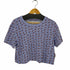 ナイキ NIKE THE NIKE TEE ショート丈カットソー Tシャツ 半袖 総柄 レディース JPN:L