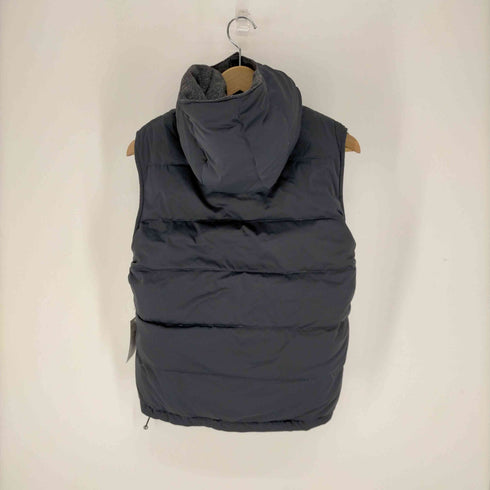 ラグジュアリー ファブリック ムーン Luxury Fabric by MOON リバーシブル ダウン ベスト ジャケット メンズ import:M