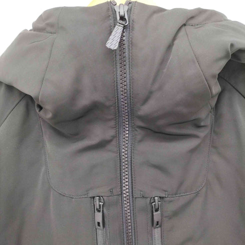 ホワイトマウンテニアリング WHITE MOUNTAINEERING ハイブリッド ダウン オーバーサイズ パーカ フルジップ フード ジャケット メンズ JPN:S