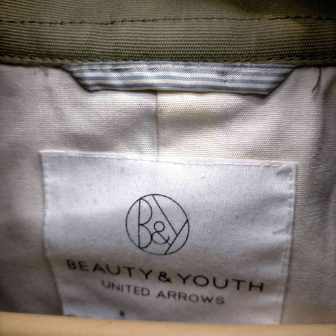 ビューティーアンドユースユナイテッドアローズ BEAUTY & YOUTH UNITED ARROWS フーデッド ミリタリージャケット メンズ JPN:M