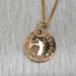 ハリム HARIM stairway to Heaven COIN NECKLACE K18coating メンズ