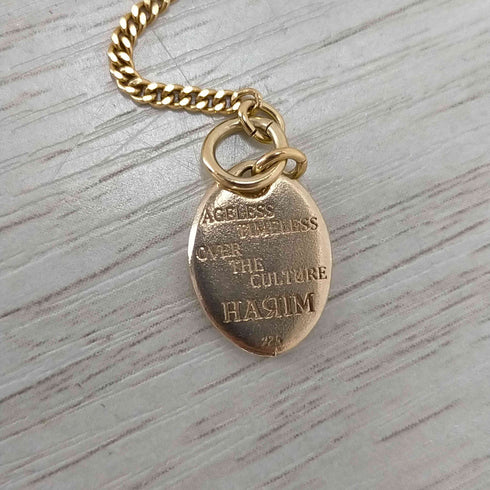 ハリム HARIM stairway to Heaven COIN NECKLACE K18coating メンズ