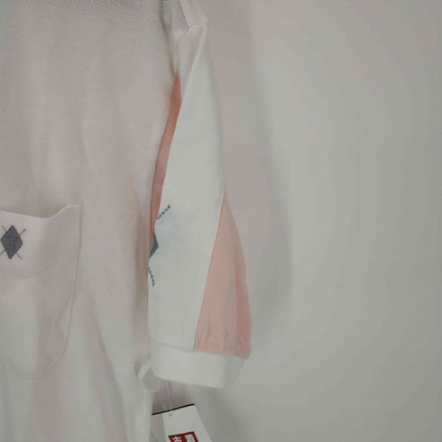 マンシングウェア Munsingwear Glandslam ポロシャツ 半袖 刺繍 ラメ 切替 ヴィンテージ メンズ SA