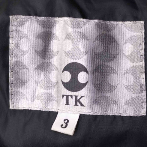 ティーケー タケオキクチ tk. TAKEO KIKUCHI フルジップ フーデッド ダウン ジャケット メンズ JPN:3