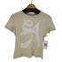エンポリオアルマーニ EMPORIO ARMANI Tシャツ カットソー 半袖 プリント レディース import:S