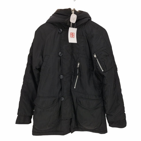 ストーギー STOOGE&CO フルジップ ファー フーデッド ミリタリー ジャケット メンズ JPN:M