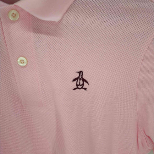 マンシングウェア Munsingwear ポロシャツ 半袖 ロゴ 刺繍 形態安定加工 レディース JPN:M