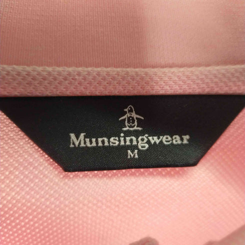 マンシングウェア Munsingwear ポロシャツ 半袖 ロゴ 刺繍 形態安定加工 レディース JPN:M