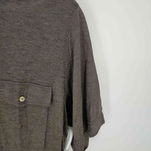 ランバン LANVIN COLLECTION カジュアルシャツ 半袖 ストレッチ レディース JPN:L