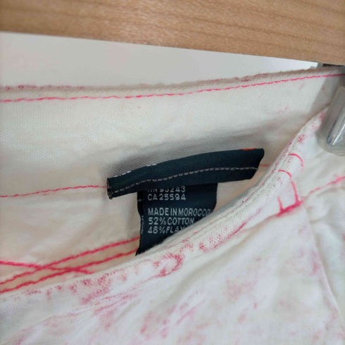 ディーゼル DIESEL 00S 総柄 クロップド パンツ Y2K レディース