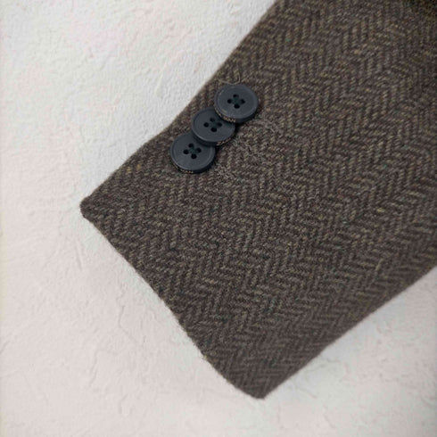 ザラマン ZARA MAN ARMYワッペン ウール テーラードジャケット メンズ US:36