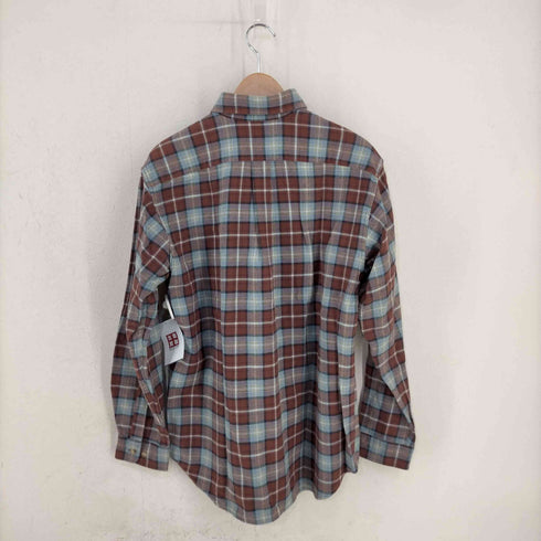 エルエルビーン L.L.Bean ビッグシルエット チェック フランネル ボタンダウンシャツ メンズ import:S