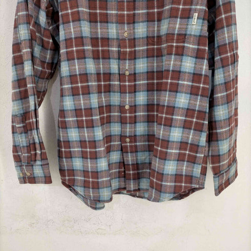 エルエルビーン L.L.Bean ビッグシルエット チェック フランネル ボタンダウンシャツ メンズ import:S