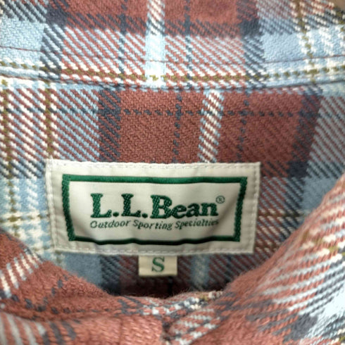エルエルビーン L.L.Bean ビッグシルエット チェック フランネル ボタンダウンシャツ メンズ import:S