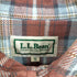 エルエルビーン L.L.Bean ビッグシルエット チェック フランネル ボタンダウンシャツ メンズ import:S