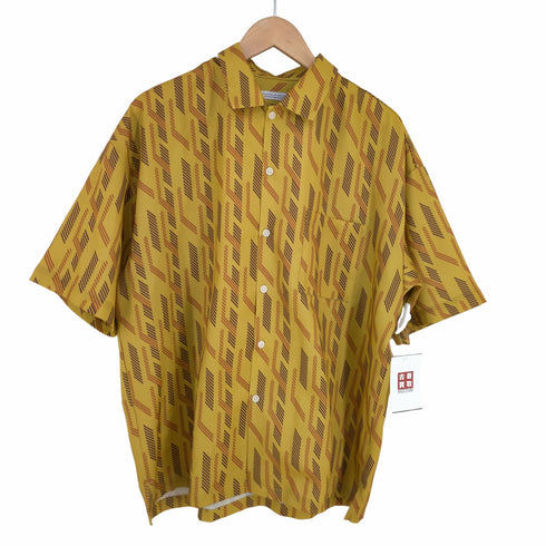ジャーナルスタンダード JOURNAL STANDARD GEOM PATTERN ジオメパターン ワイドシルエット半袖シャツ メンズ JPN:S