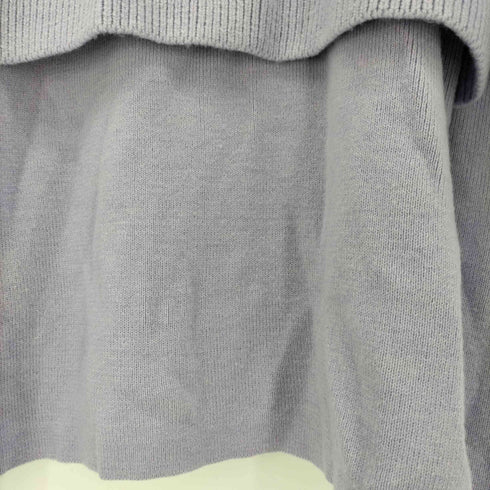 マウジー moussy LAYERED RIB セーター レディース FREE