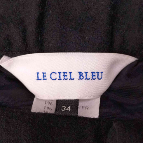 ルシェルブルー LE CIEL BLEU ウールクロップドスラックスパンツ レディース JPN:34