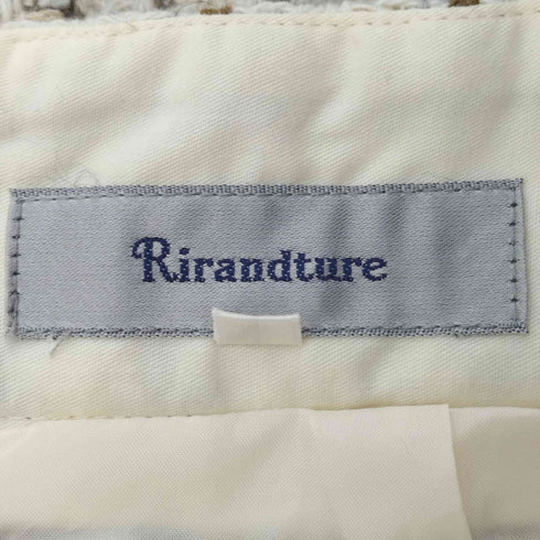 リランドチュール Rirandture エコカルゼチェックフレアスカート レディース JPN:1