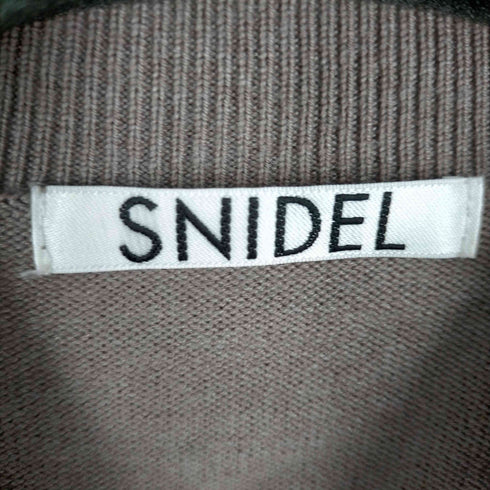 スナイデル snidel シースルーショルダーニットトップス レディース ONE SIZE