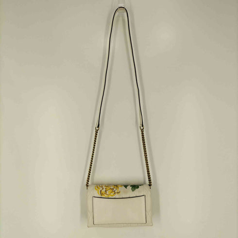 トリーバーチ TORY BURCH Kira Chevron Floral Chain Crossbody キラ チェーン クロスボディバッグ レディース
