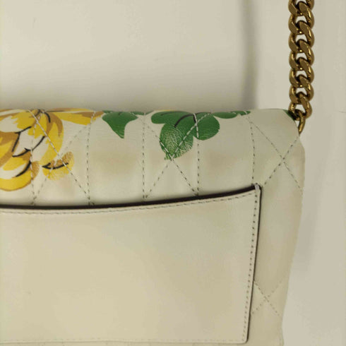 トリーバーチ TORY BURCH Kira Chevron Floral Chain Crossbody キラ チェーン クロスボディバッグ レディース