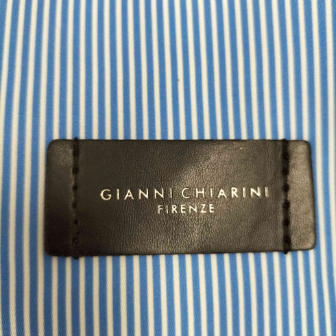 ジャンニキャリーニ GIANNI CHIARINI FIRENZE イタリア製 ストライプ ショルダーポーチ ハンドバッグ レディース