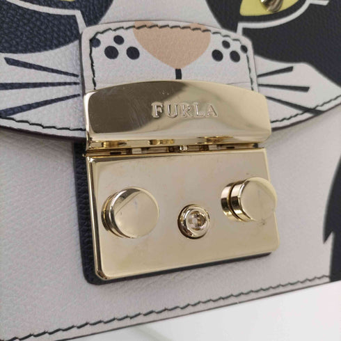 フルラ FURLA Metropolis Jungle Crossbody メトロポリス ジャングル ネコ クロスボディバッグ レディース