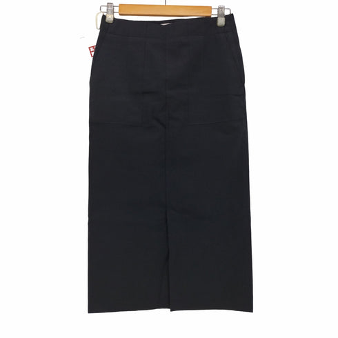 ユナイテッドアローズ UNITED ARROWS ロングタイトスリットフェイクスウェードスカート レディース JPN:40