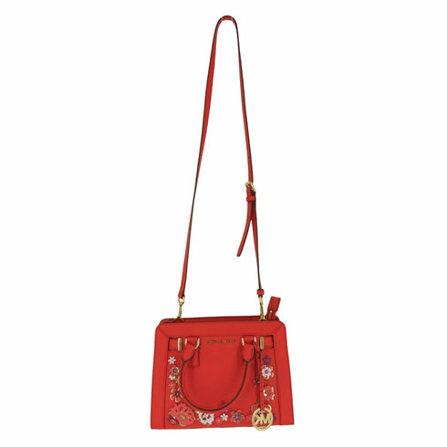 マイケルコース Michael Kors 2WAY DILLON ディロン フラワーパッチ ハンドバッグ ショルダーバッグ レディース