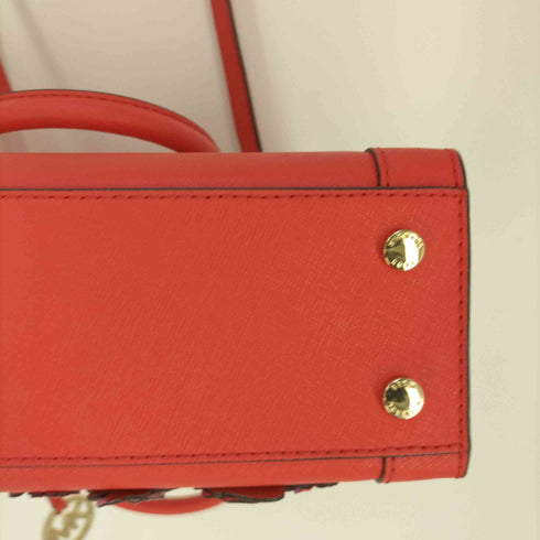 マイケルコース Michael Kors 2WAY DILLON ディロン フラワーパッチ ハンドバッグ ショルダーバッグ レディース