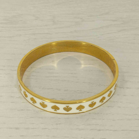 ケイトスペード Kate spade IDIOM BANGLES Live Colorfully Pattern スペード バングル レディース
