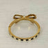 ケイトスペード Kate spade Finishing Touch Stripe Bangle ストライプ リボンバングル レディース