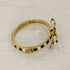 ケイトスペード Kate spade Finishing Touch Stripe Bangle ストライプ リボンバングル レディース