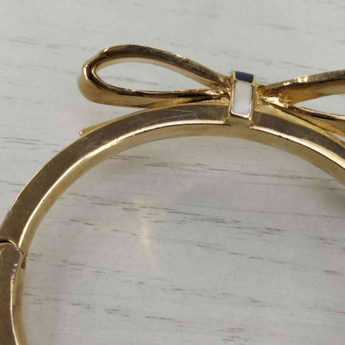 ケイトスペード Kate spade Finishing Touch Stripe Bangle ストライプ リボンバングル レディース