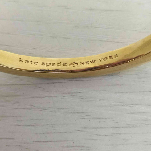 ケイトスペード Kate spade Finishing Touch Stripe Bangle ストライプ リボンバングル レディース