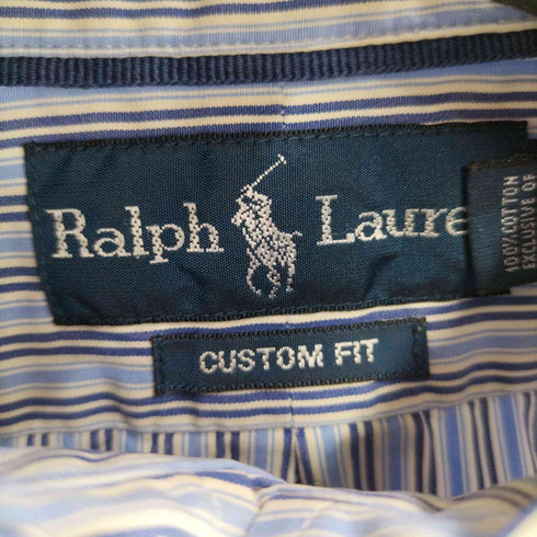 ラルフローレン RALPH LAUREN CUSTOM FIT ボタンダウンシャツ メンズ JPN:L