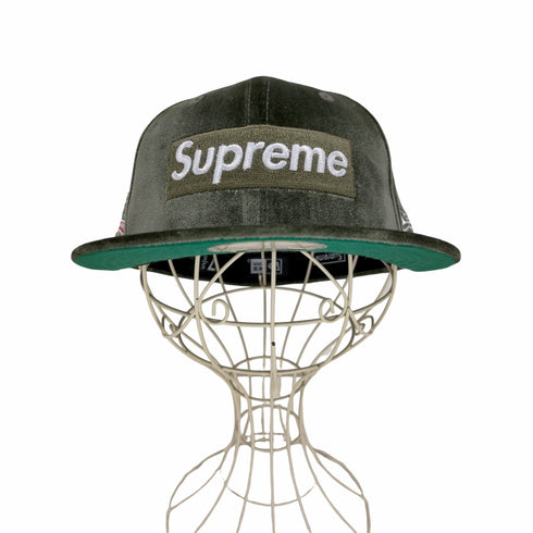 シュプリーム Supreme Velour Box Logo Cap メンズ 7 5/8