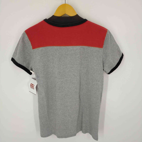オニータ ONEITA プリント バイカラーリンガーTシャツ メンズ JPN:L