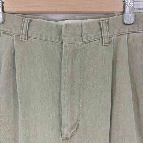 エドウィン EDWIN 90s USA製 talonジッパー 2タックチノパンツ メンズ 30X33