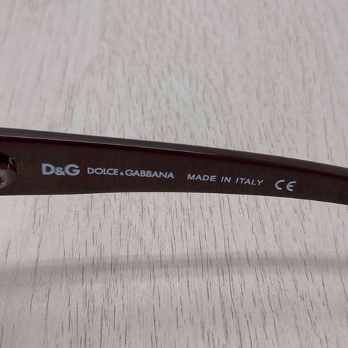 ドルチェアンドガッバーナ DOLCE&GABBANA サイドロゴサングラス レディース