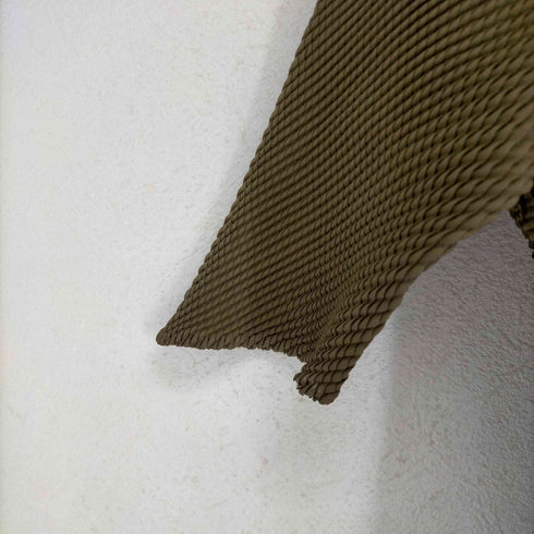 プリーツプリーズイッセイミヤケ PLEATS PLEASE ISSEY MIYAKE (T.) プリーツ加工5分袖ブラウス レディース JPN:3