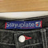 ステイアップレイト STAYUPLATE 日本製 テーパードブラックデニム メンズ JPN:L