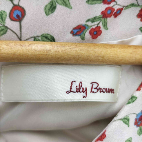 リリーブラウン Lily Brown ヴィンテージフラワーワンピース レディース FREE