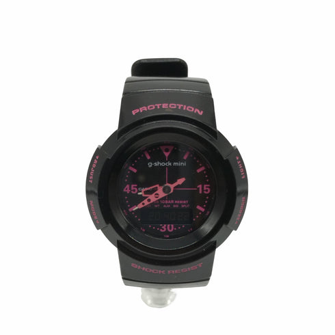 ジーショックミニ g-shock mini GMN-50-1B2JR エナメルブラック ピンク レディース