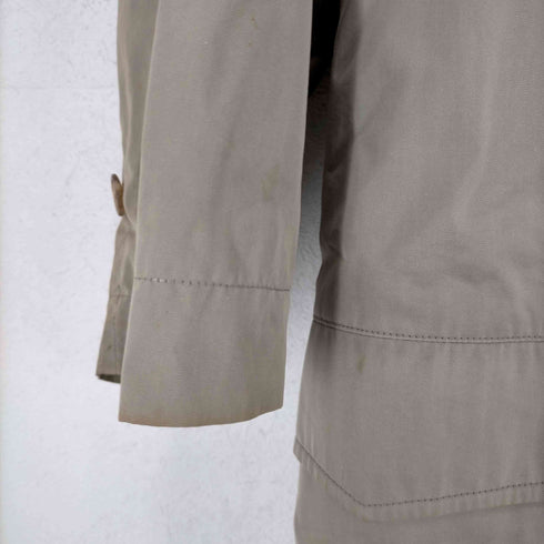イッセイミヤケメン ISSEY MIYAKE MEN 90s 91aw ショールカラー へちま襟 オーバーサイズハーフトレンチコート メンズ JPN:M